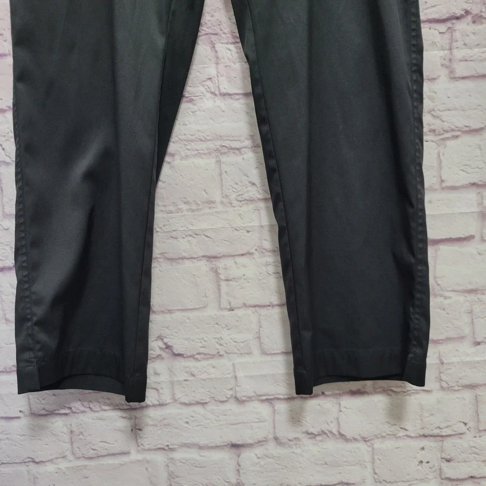 Nike Golf Black Dri Fit Chino Pants 38x30 Fits 40 Performance Athleisure Gorp - Picture 6 of 9